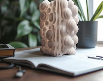Bubbly Solid & Bubbley Lamel Makeup Brush Holders Stylish and Unique Organizers for Your Vanity