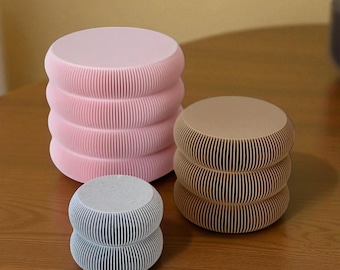 Jar Set Stylish, Feminine, and Luxury Jars in 3 Sizes for Elegant Home Storage