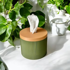 Pudełko na papier toaletowy z pokrywką Stylowe przechowywanie papieru toaletowego w łazience Łatwy w wyciąganiu design Dyskretny i funkcjonalny uchwyt na chusteczki