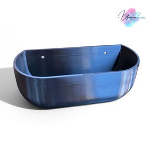 Wall Planter for Indoor & Outdoor  Large Rectangle Wall-Mounted Pot with Rounded Corners  3D Printed Vertical Garden Decor