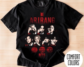Comfort Colors Kpop Idol World Tour 2026 Shirt, Gift For Women and Man Unisex Shirt