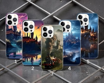 Fantasy Castle Handyhülle: TPU-Cover für die Magierschule