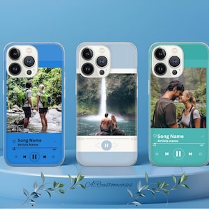 Music player Phone Case Custom music Cover for iPhone 16e, 15, 14, 13, 12, 11, Google Pixel 9 Pro, 8, 7A, Samsung S25 edge, S24 FE, A71, A36