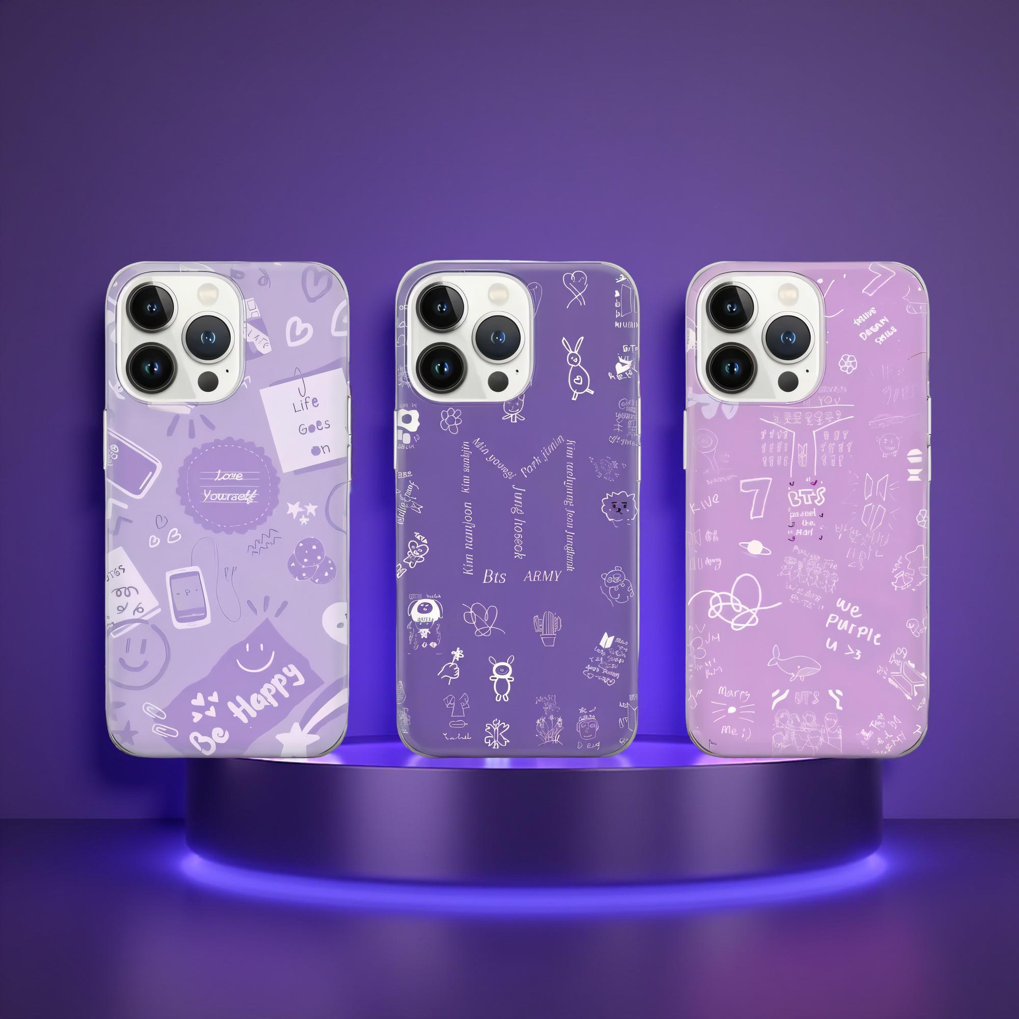 BTS Love Yourself Phone Case: Protective TPU Gel Cover