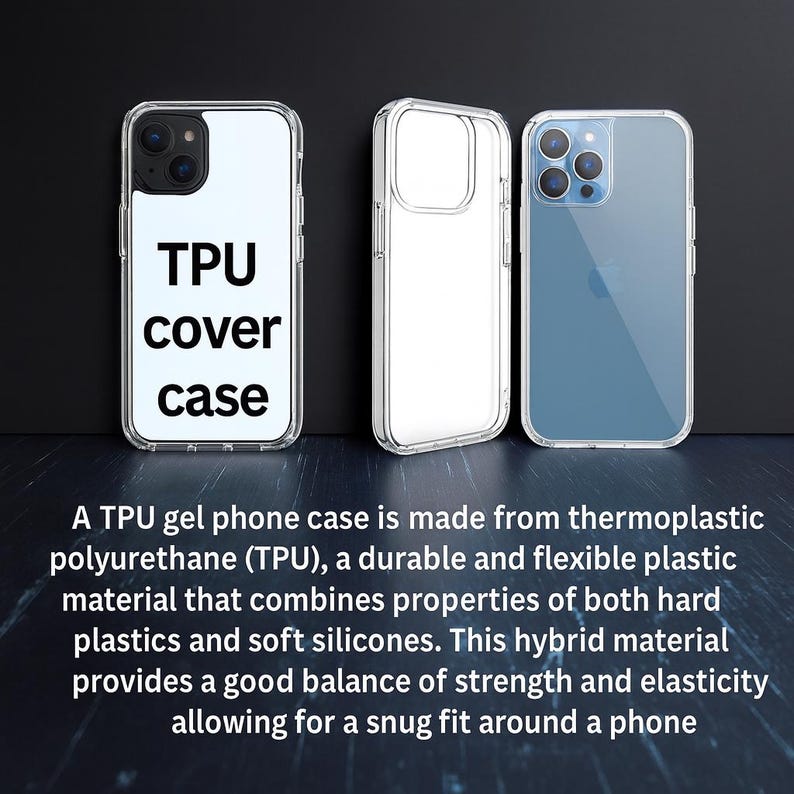 Custom Music Plaque Tough Phone Case – Personalized Song Cover 1 Tpu gel case