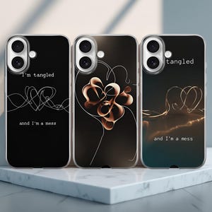 Custodia per telefono BTS con motivo a linee minimaliste, adatta per iPhone 15 16 14 13 12 11 X Pro Max, Samsung S25 24 23 22 Plus, Pixel