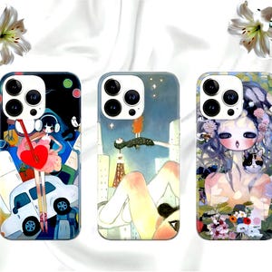 Aya takano Phone Case Female Cover for iPhone 16 Pro, 15, 14, 13, 12, 11, Google Pixel 9 Pro, 8, 7A, Samsung Galaxy S24 fe, A16, A55