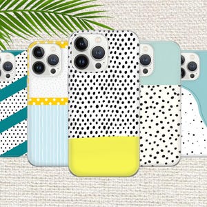 Coque pour iPhone 16 Pro Max, 15 Plus, 14, 13, 12, 11, XS et Samsung S24, S23, A55, A54, Pixel 9 Pro, 8