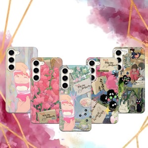 Funda japonesa con diseño de tablero de estado de ánimo para Samsung Galaxy S24 FE S25 Edge A26 A71 A56