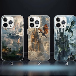 Dragon Art Phone Case: Fantasy Mythical Gel Cover