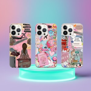 Travel Collage Phone Case: Adventure Scrapbook Style