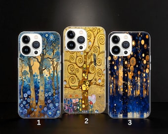 Gustav Klimt Handyhülle | Famous Art passend für iPhone, Samsung und Pixel