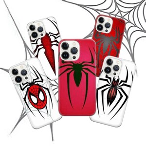 Spider Phone Case: Insect Design, Protective TPU Gel Cover