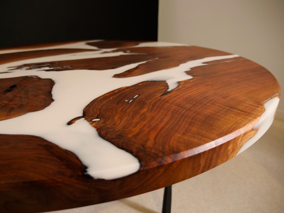 Modern Wood Cow Dining Table – 46.5