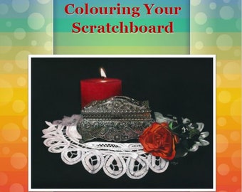 Colouring Your Scratchboard Drawing Tutorial