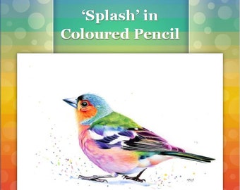 Splash in Coloured Pencil Drawing Tutorial