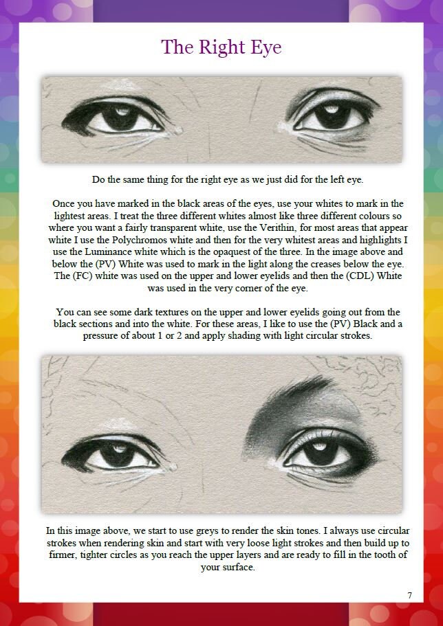 Ruby Portrait in Coloured Pencil Drawing Tutorial - Etsy