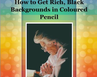 How to Get Rich Black Backgrounds in Coloured Pencil Tutorial