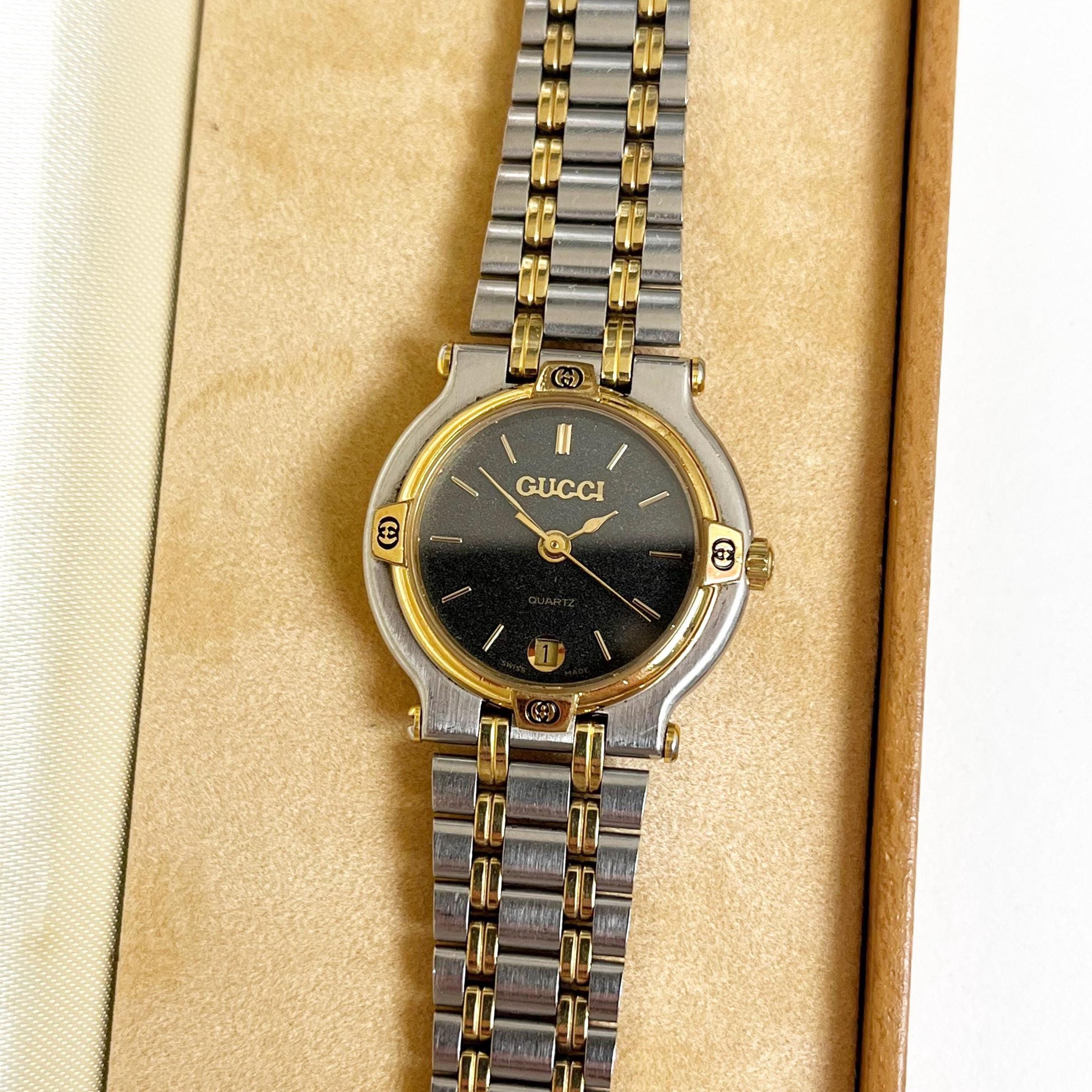 VINTAGE GUCCI FEMALE WATCH NRMINT CONDITION Vintage Original Women Watch Gucci 1990s - Etsy main image 2