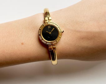 Ladies' Vintage 90s Gold-Plated Fendi Quartz Watch with