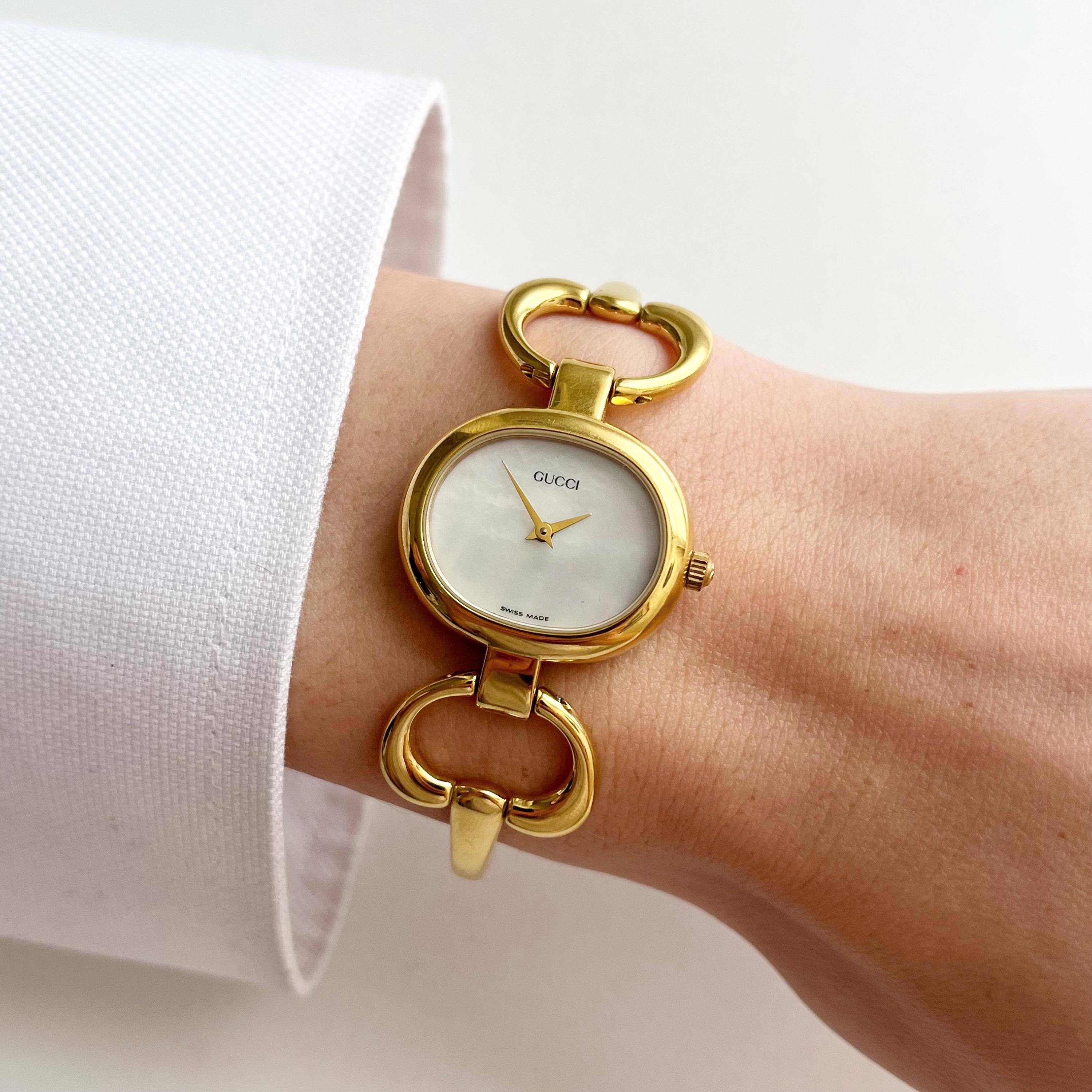 Vintage Gucci Watch Bangle - Etsy display picture 1