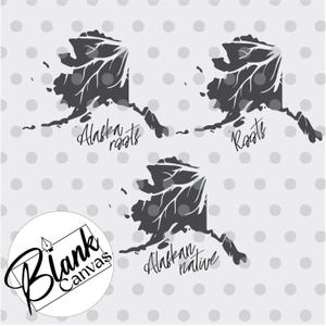 Alaska Svg files for Cricut, Wisconsin state cut files, Alaska Native State, State pride Shirt, SVG, SS3, PNG, Instant download, Alaska