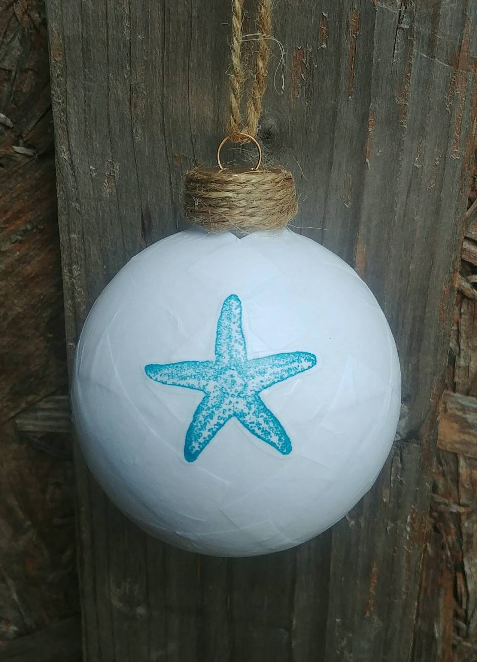 Beach Ornament Set Beach Christmas Ornaments Christmas Etsy