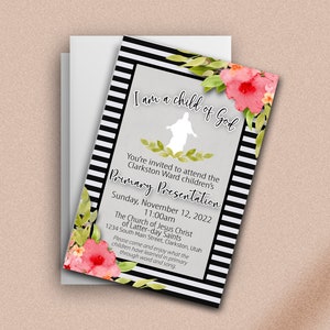 Come Follow Me Primary 2023, LDS 2024 Primary Program Invitation, Primary Presentation Invite, LDS Primary Program, Primary Printable