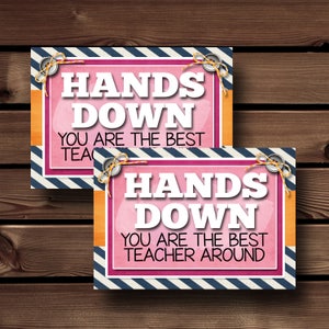Teacher Appreciation Gift Tag, School  Thank You Appreciation Gift Tag for Teachers Staff, Printable Tag, Appreciation Week INSTANT DOWNLOAD