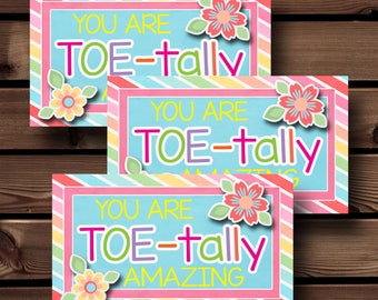 LDS Young Womens Girls Camp Pillow Treats, Young Womens Printable, Candy Gram- Gift Tags, 10 Cards 2x3.5 Cards- Instant download