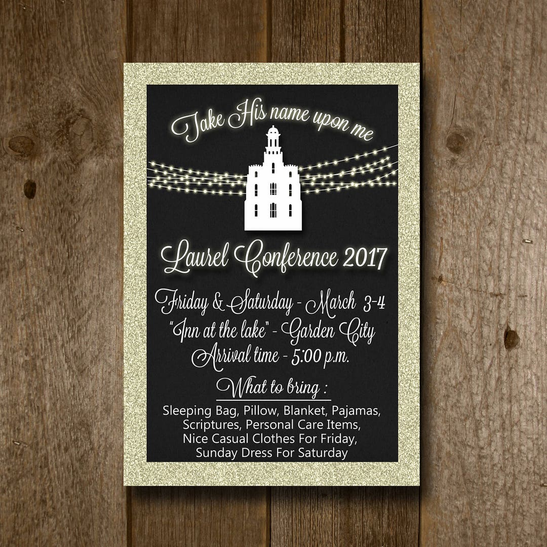 Relief Society Invitation, LDS Relief Society Printable Invitation, Relief Society Activity ...