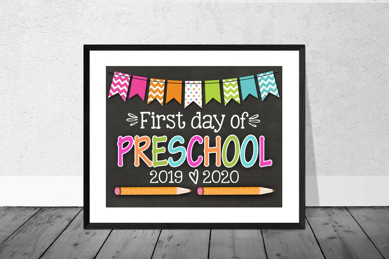 Initial Working day of Preschool Signal, Printable To start with Working day, Higher education Indicator, Back again Toward University Indicator, Preschool Indication, Chalkboard Signal, 2019, Immediate Obtain image regarding First Day of Preschool Sign Printable titled 1st Working day of Preschool Signal, Printable Initially Working day, Higher education Signal, Again Towards University Signal, Preschool Indicator, Chalkboard Indicator, 2019, Instantaneous Obtain