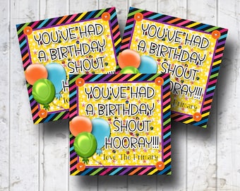 LDS Primary Birthday Gift, Primary Printable Birthday Cards,  Primary Gift, LDS Gift, LDS Printable, Birthday, Primary Birthday Idea