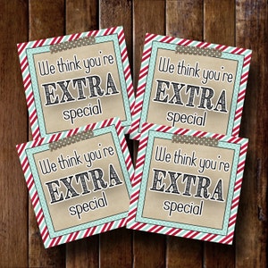 LDS Young Womens Girls Camp Pillow Treats- Gift Tags, Cards- (6) 3x3 Cards- Instant download