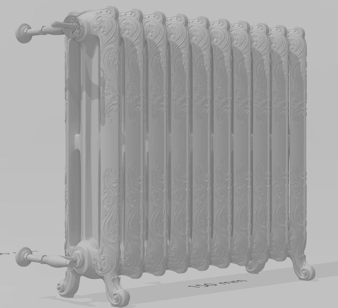 Miniature Radiator Modine Miniature Dollhouse Radiator 1:12 Scale - Etsy