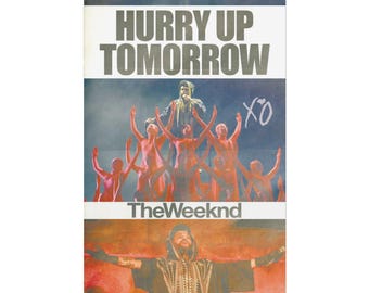 The Weekend Hurry Up Tomorrow Poster XO New Album Wall Art Print