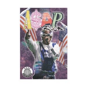 ASAP Rocky Hip Hop Rap Poster