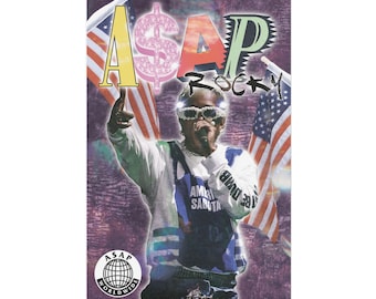 ASAP Rocky Hip Hop Rap Poster