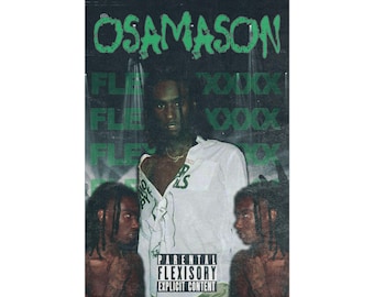 Osamason Flex Music Jumpout Underground Hip Hop Rap Poster