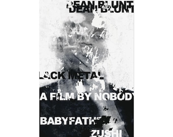 Dean Blunt Poster New Album Wall Art Print Rap Hiphop Rock Alternative Experimental Art