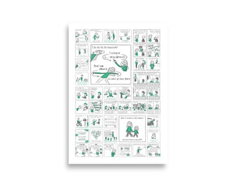 Stuttering Affirming Therapy Poster - JustStutter (EU sizes)