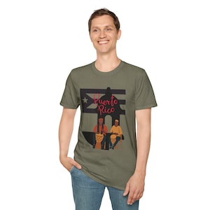 Puerto Rico Pride T-Shirt, Unisex Graphic Tee, Caribbean Culture Apparel, Gift for Puerto Ricans, Celebrate Heritage