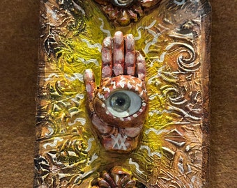 Hand of Protection with Triple eyes