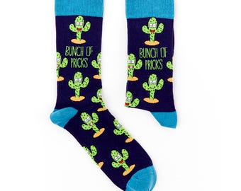 Unisex Bunch Of Pricks Socks | Gift | 1 Pair | Cotton Rich Socks | Premium Socks | Novelty