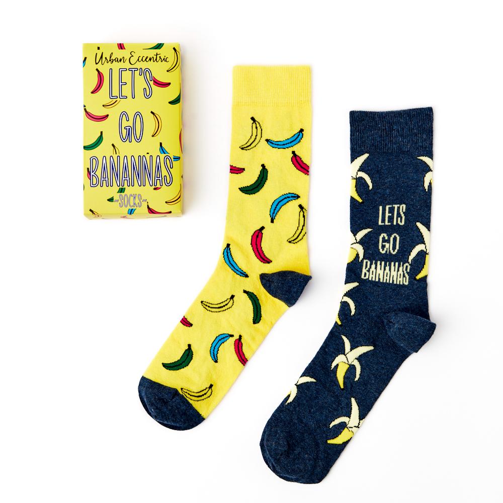 Savannah Bananas Team Color Crew Socks - Youth Size, Officially Licensed