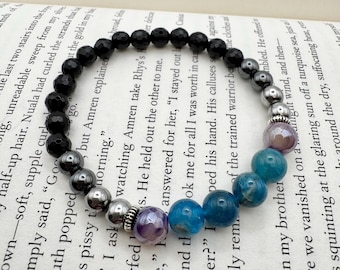 QUICKSILVER Saeris Fane Inspired Crystal Bracelet Bookish Energy