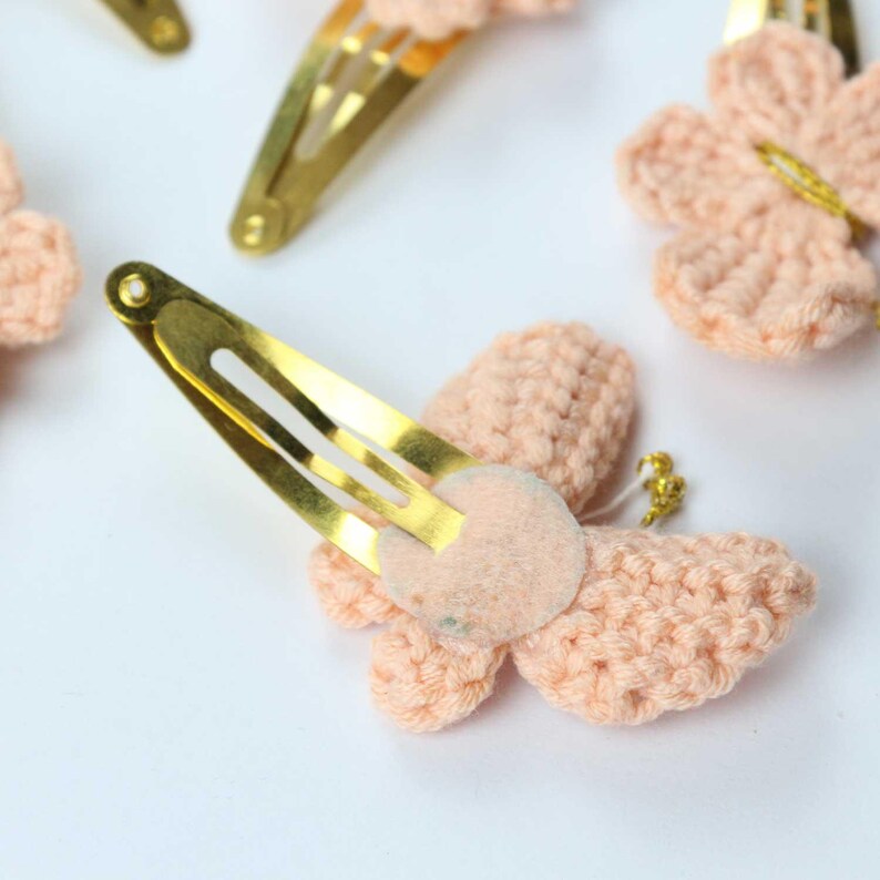 Butterfly Snap Hair Clip Kid's Hair Clips Toddler Hair Bows Hair