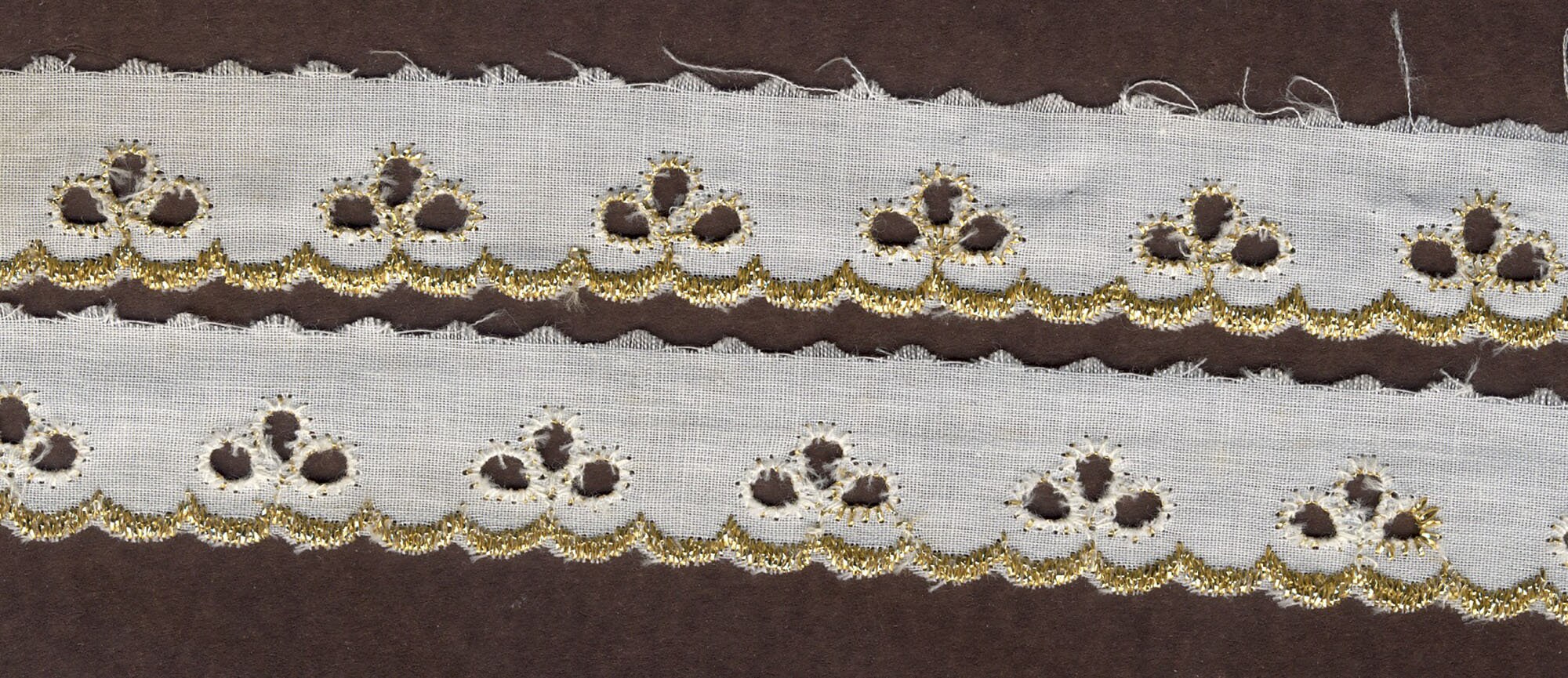 4 Inch Wide White or Cream Leavers Lace Trim 9 Yds 891 