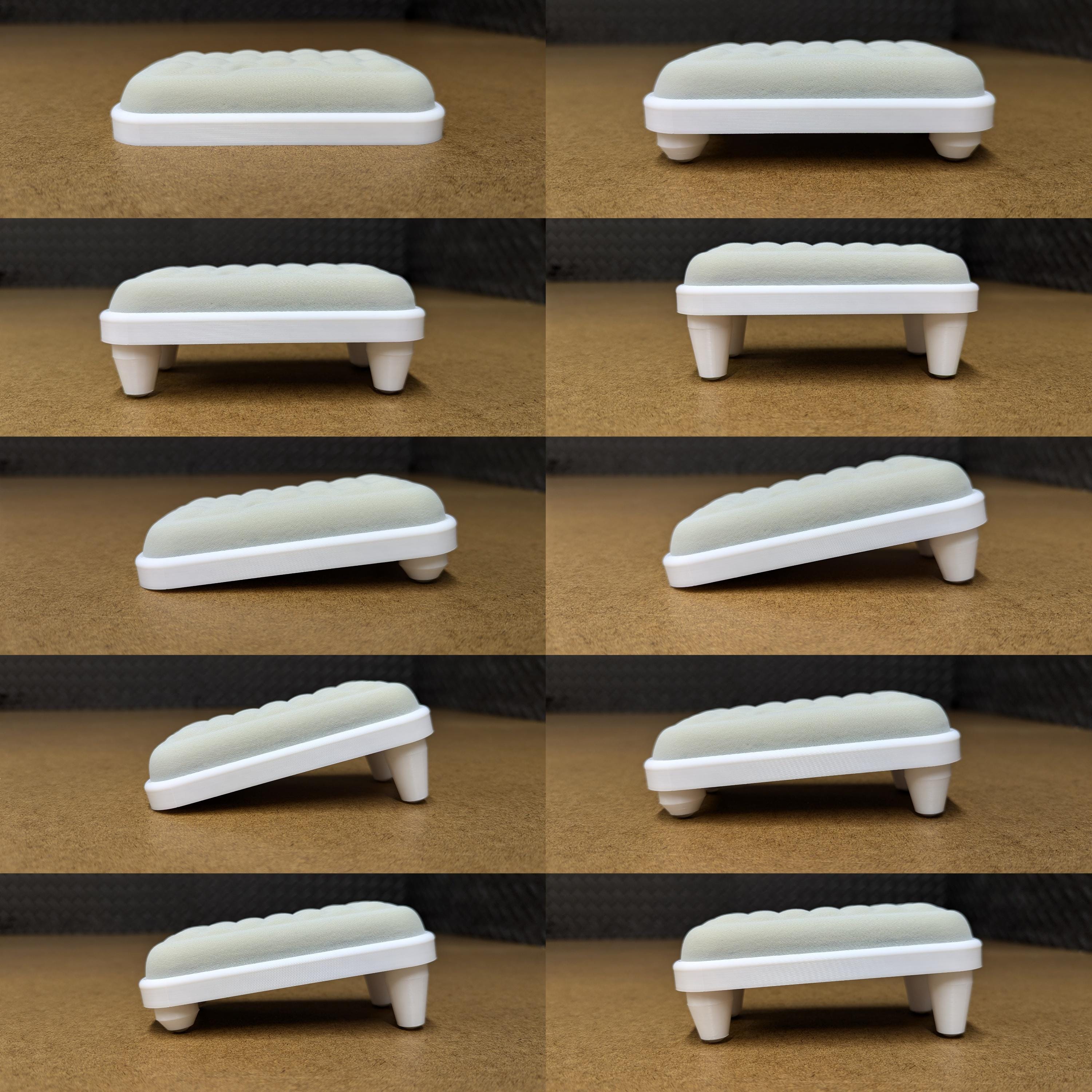 Adjustable Split Keyboard Wrist Rest With Adjustable Tenting / Height ...