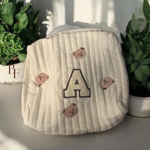 Custom Baby zip Kinderwagentasche Windeltasche | Baby Wickeltasche | Baby-Krankenhaus-Tasche | Baby Reisetasche | Mama und Baby Tasche | Krankenhaus Organizer